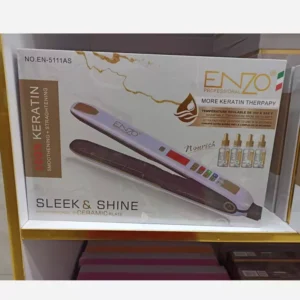 اتو مو کراتینه حرفه ای سالنی Enzo مدل 5111AS