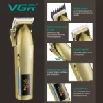 ماشین اصلاح سر و صورت وی جی آر مدل V-688