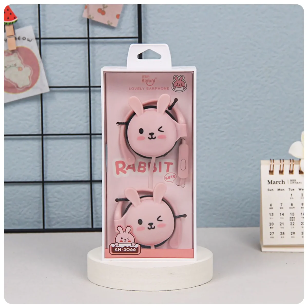 هندزفری فانتزی و عروسکی Kinbni KN-3065