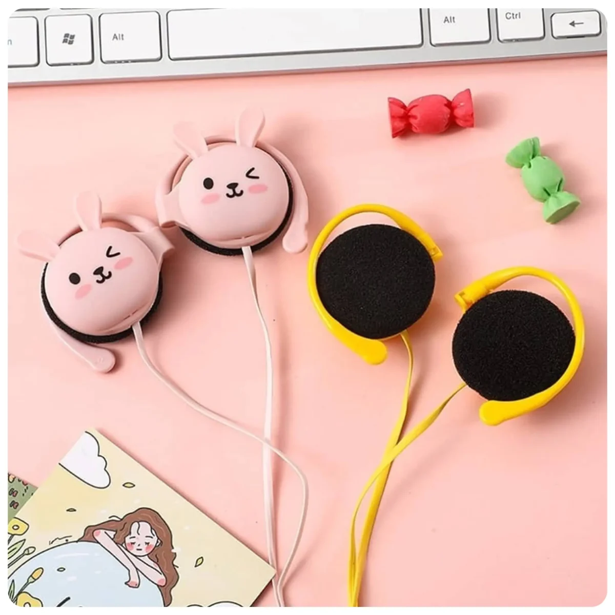 هندزفری فانتزی و عروسکی Kinbni KN-3065