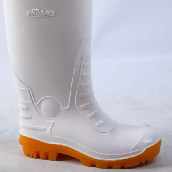 چکمه مردانه ساق بلند سفید نیکان