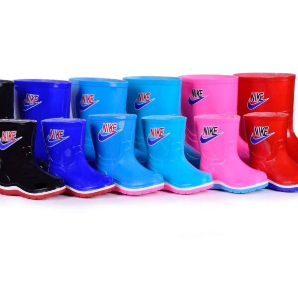 چکمه پلاستیکی پسرانه و دخترانه جنس pvc سایز ۳۰تا۳۵