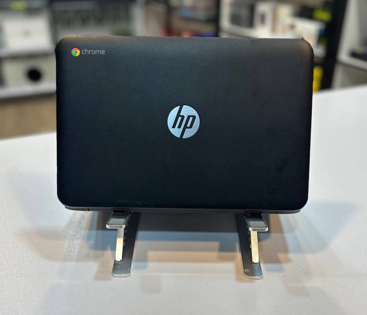 لپ تاپ کارکرده HP Chrome book 11 G4 -Celeron-4GB-16GB-2GB