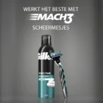 فوم اصلاح صورت ژیلت مدل Original Scent Sensitive حجم 200 میلی لیتر