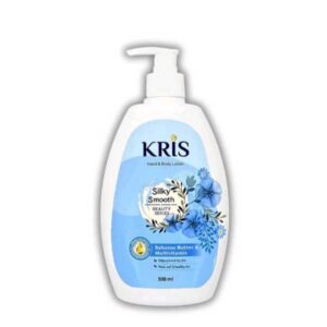 لوسیون دست و بدن کریس KRIS مدل Silky Smooth حجم 500 میل