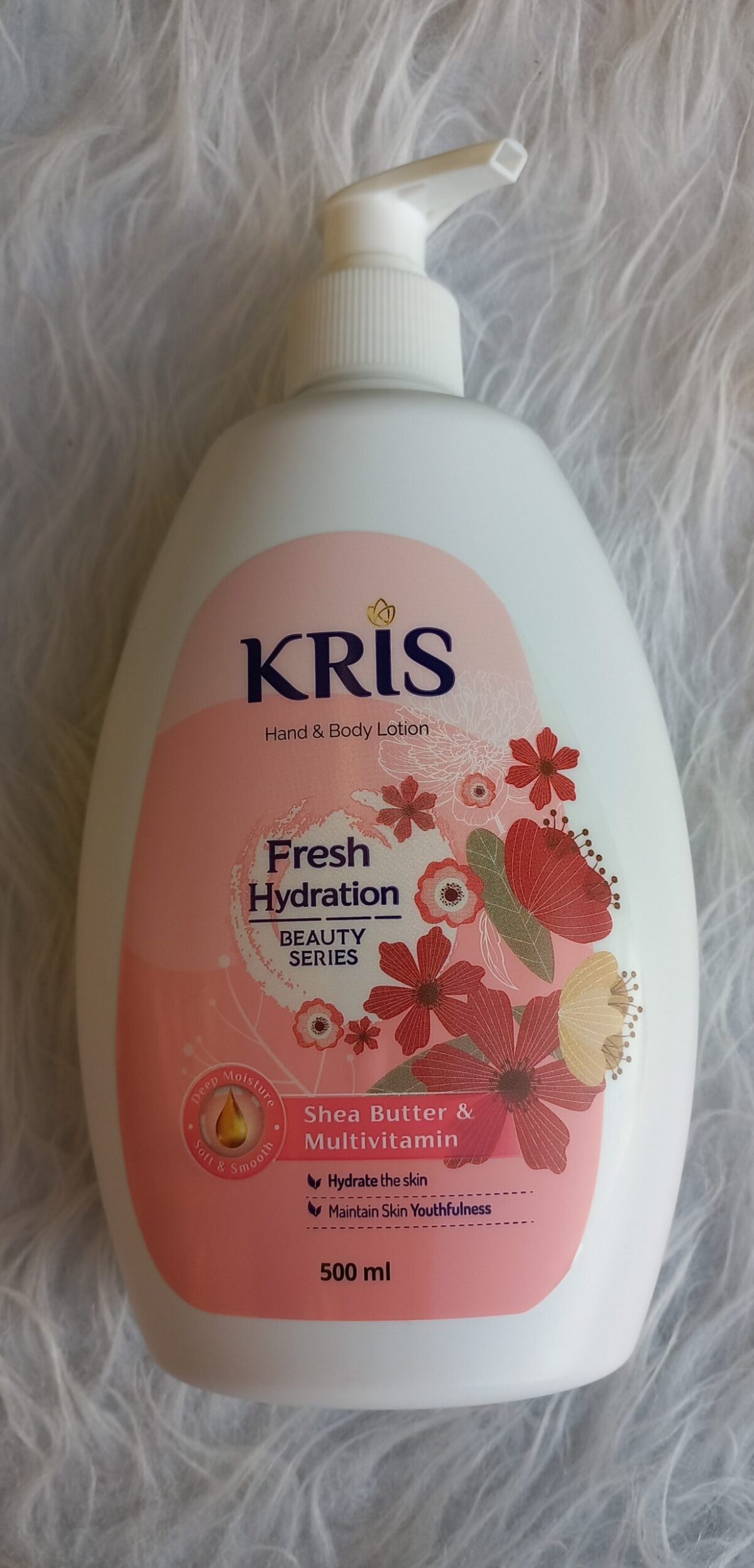 لوسیون دست و بدن کریس KRIS مدل Silky Smooth حجم 500 میل