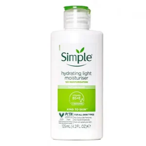 کرم آبرسان و مرطوب کننده Simple مدل Light حجم 125 میل