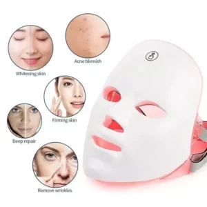 ماسک صورت ال ای دی LED و نور درمانی Light Beauty instrument