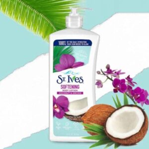 لوسیون بدن نارگیل و گل ارکیده سینت ایوز با حجم 621 میلی لیتر