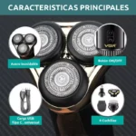 ماشین سه تیغ چهار کاره ضدآب وی جی ار مدل VGR 388 اصل