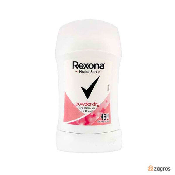 مام استیک ضد تعریق زنانه رکسونا مدل powder dry حجم 40 گرم