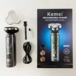 شیور سه تیغ ضد آب کیمی مدل Kemei 2809 اصل
