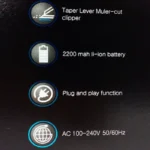 ماشین اصلاح موی سر جیمی مدل Geemy 805 - تصویر 8