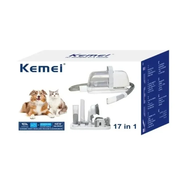 ست ماشین اصلاح حیوانات کیمی 17 کاره Kemei CW 2097