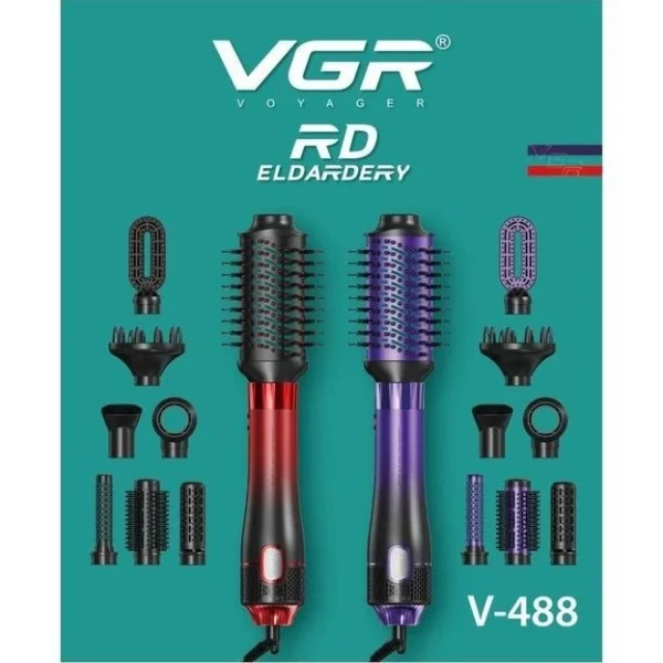 سشوار چرخشی وی جی ار مدل VGR 488 اصل