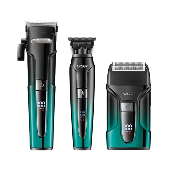 ست ماشین اصلاح موی سر و صورت وی جی ار مدل VGR 694