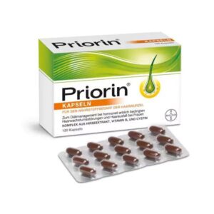 قرص پریورین Priorin Kapseln بایر آلمانی