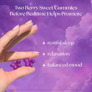 پاستیل SLEEPtamin تنظیم بی خوابی و چرخه خواب