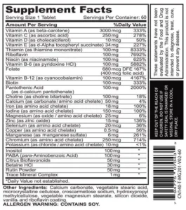 مولتی ویتامین MultiFirst افترایو