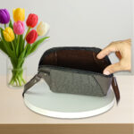 کیف زنانه دوشی چرم طبیعی مدل سایه سار