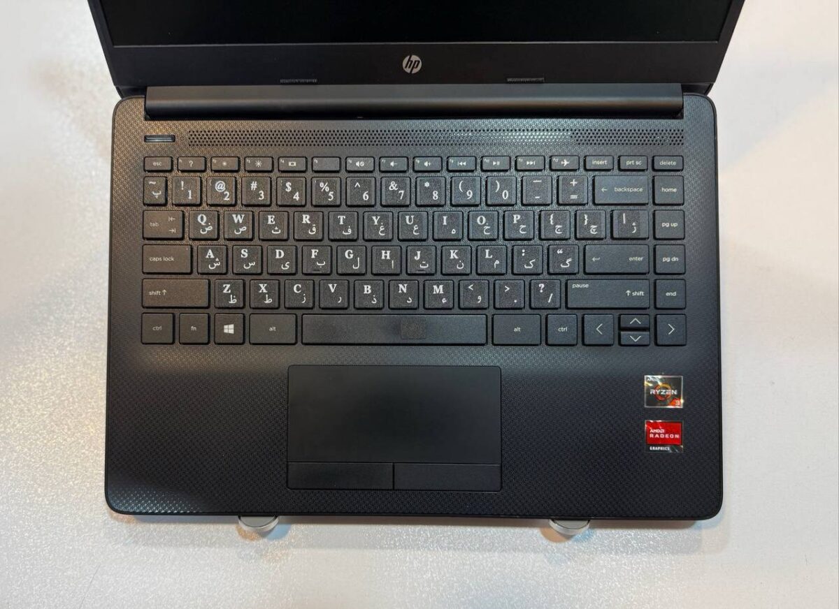 لپ تاپ کارکرده HP LAPTOP 14-dk1 -RYZEN 3-8GB-256GB-2GB