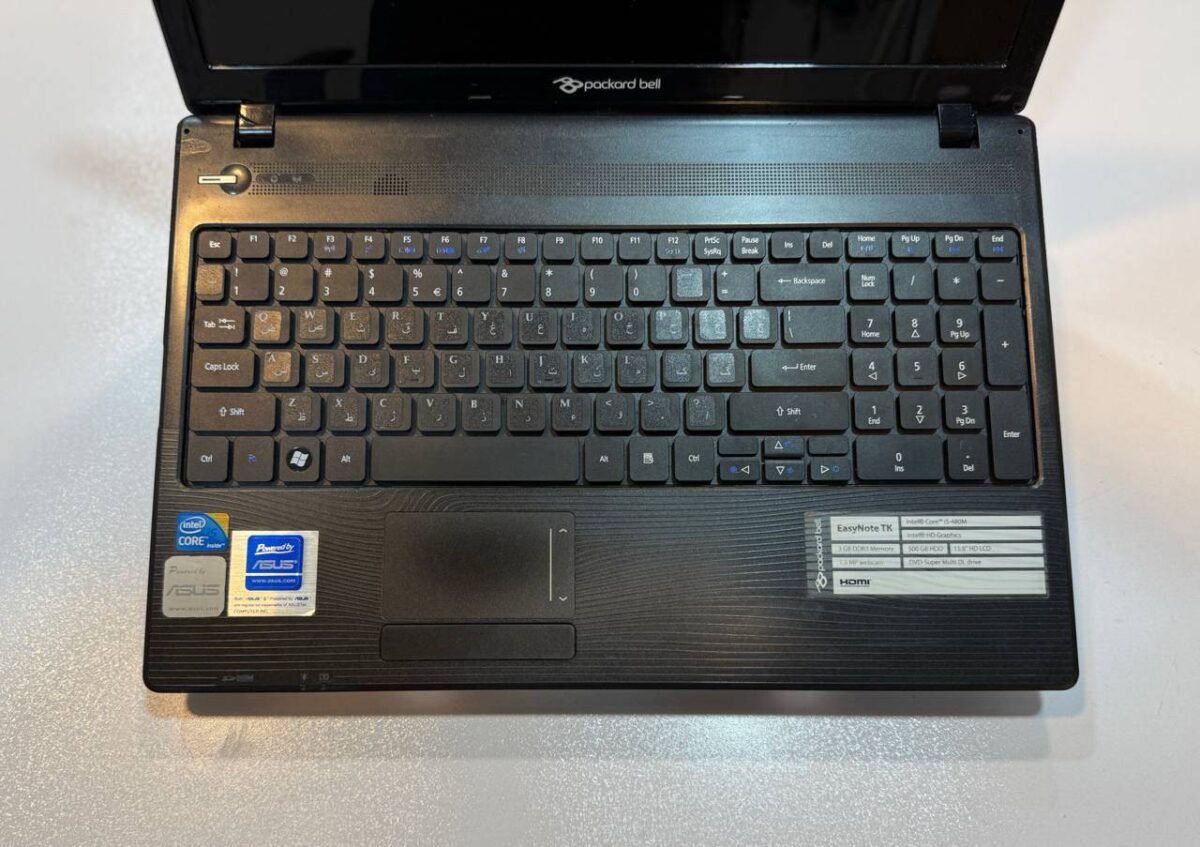 لپ تاپ کارکرده ACER PACKARD BELL -i5-3GB-500GB-intel