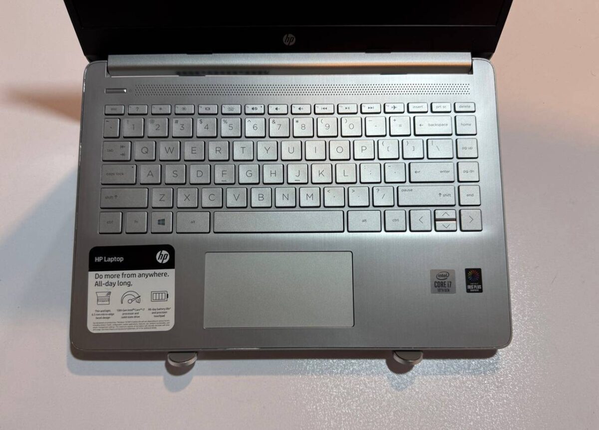 لپ تاپ کارکرده HP LAPTOP 14-dq1 -i7-16GB-256GB-8GB